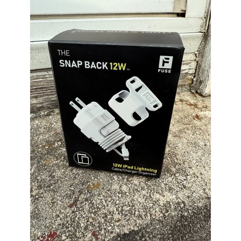Fuse Reels 12W iPad Lightning Cable Charger Organizer
